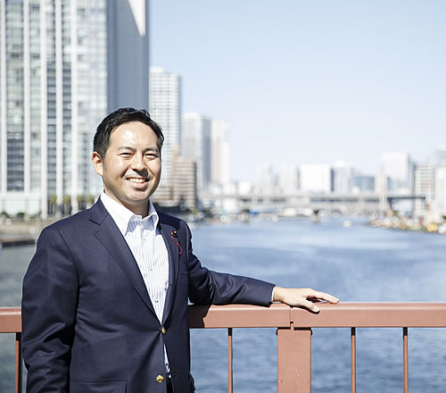 写真:天王洲にて